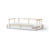 Oliver Furniture Camp Day Bed in White/Oak