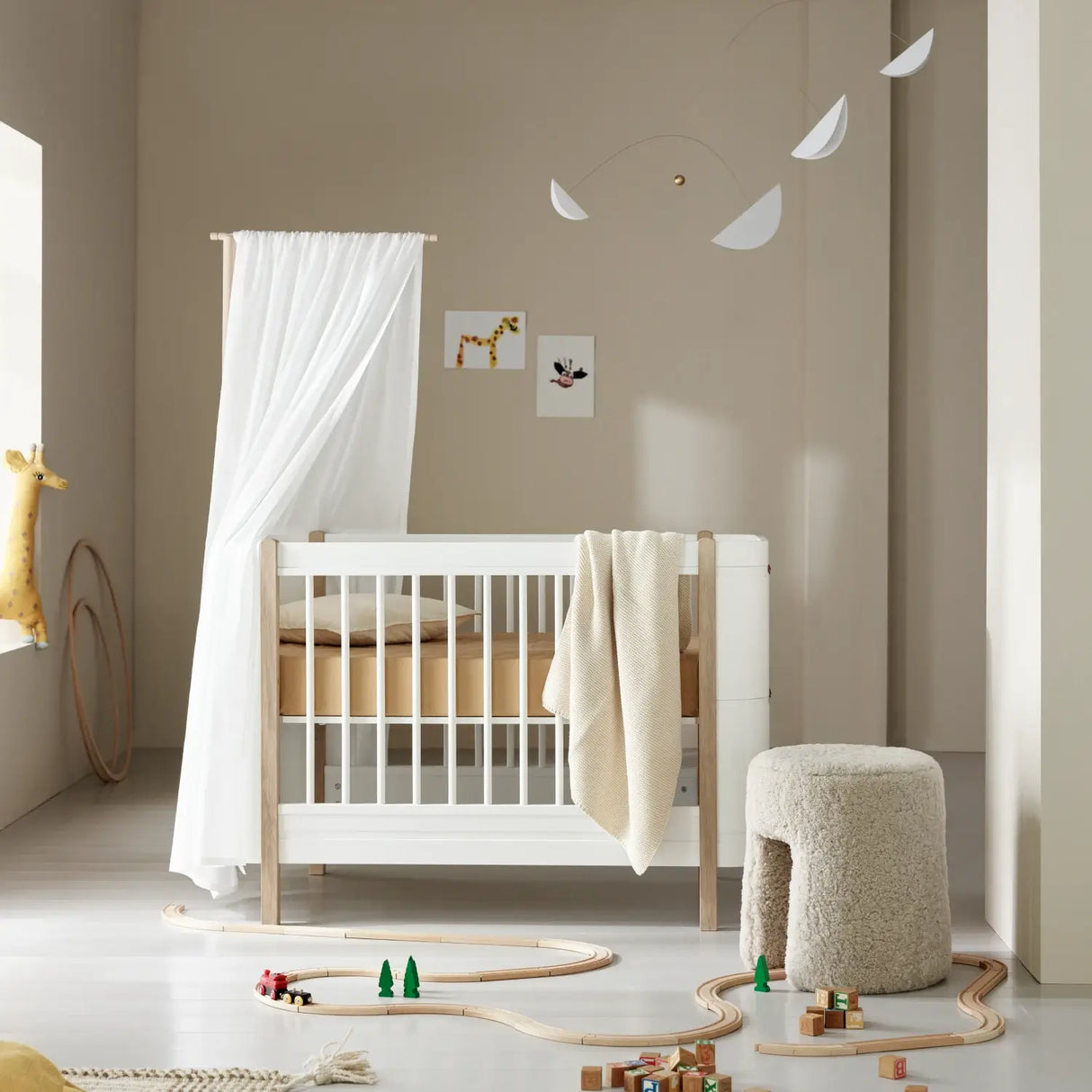 Oliver Furniture Mini+ Cot Canopy in White