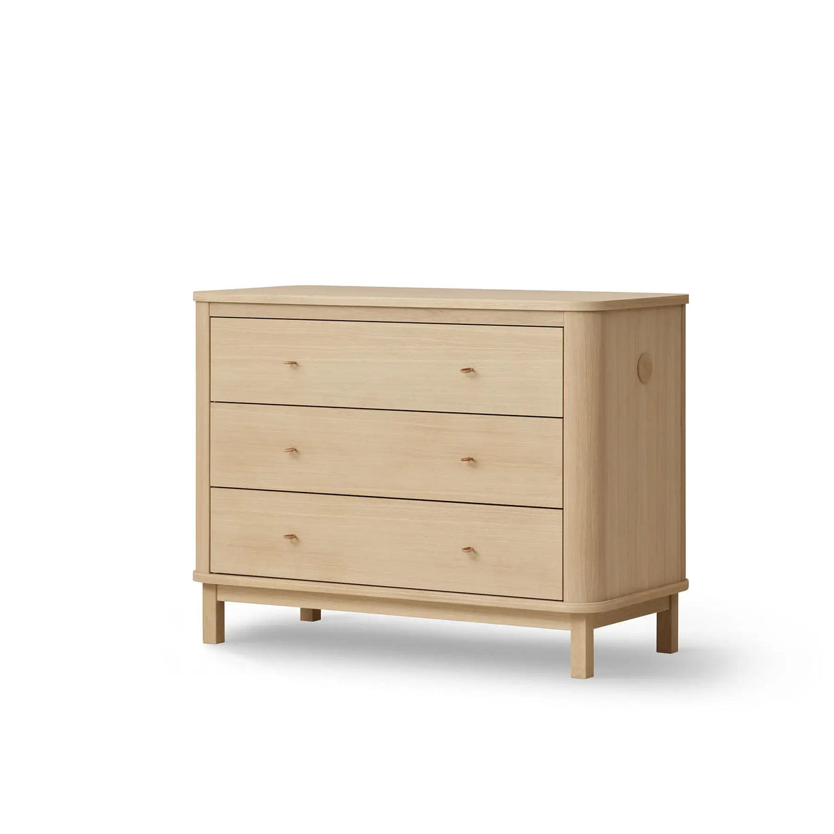 Oliver Furniture Wood Dresser 3 Drawers in Oak